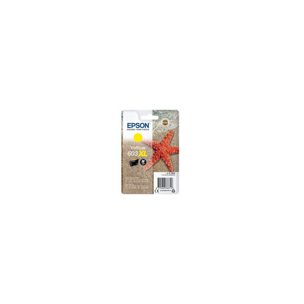 Cart EPSON - 603XL - Etoile de Mer - Jaune - 4 ml (350 p) - Z