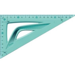 Equerre platisque incassable MAPED - Angle 60°/Ang droit 21cm **