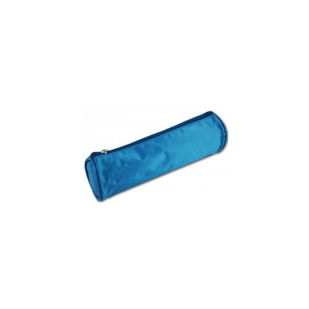 Trousse ronde ULMANN - Nylon PVC - 21 x 8cm - Coul. VERT/BLEU ** Trousse ronde ULMANN - Nylon PVC - 21 x 8cm - Coul. VERT/BLEU **