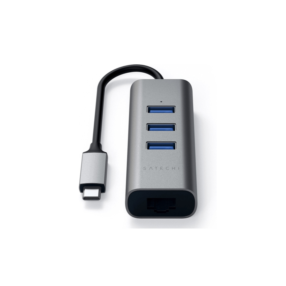 Hub SATECHI type C 2 en 1 USB 3.0 Hub SATECHI type C 2 en 1 USB 3.0