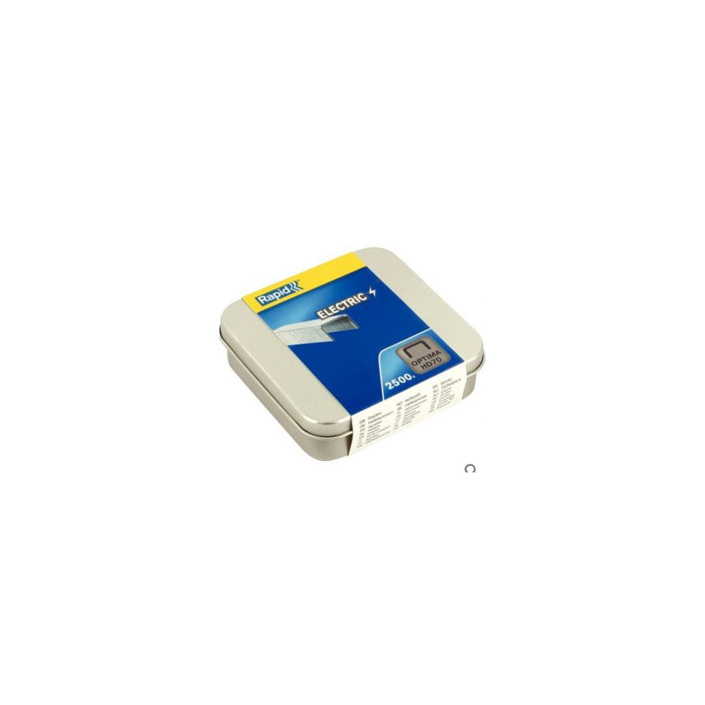 Agrafes RAPID Optima 70 - Galvanisées - Boite de 2500