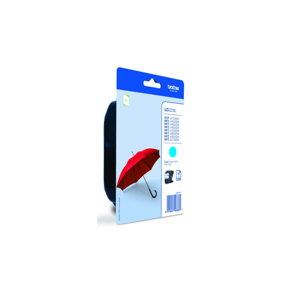 Cart BROTHER - LC225XLC - Cyan - DCPJ4120 - Z
