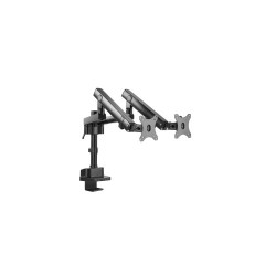 Bras articulé 2 écrans (17" à 32") V7 ressort à gaz - VESA - Z