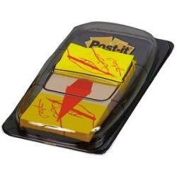 Index POST-IT - 25.4 x 44mm - "SIGNEZ ICI" (lot de 50 index) - Z