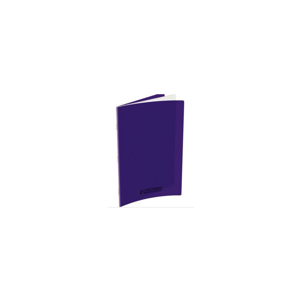 Cahier 24x32cm Séyès 96 p Piqûre 90g Polypro VIOLET