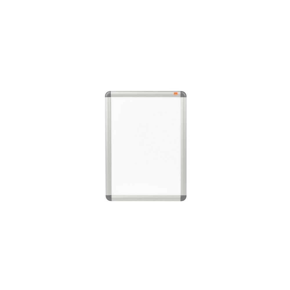 Cadre d'aff. mural clipsable A4 Cadre ALU - Livré avec vis