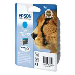 Cart EPSON - T0712 - Guépard - Cyan D78/D92/D120/DX4x50 - Z