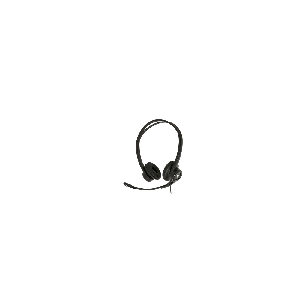 Casque V7 HU311-2EP - Micro - Filaire 1.8m - USB - Noir //