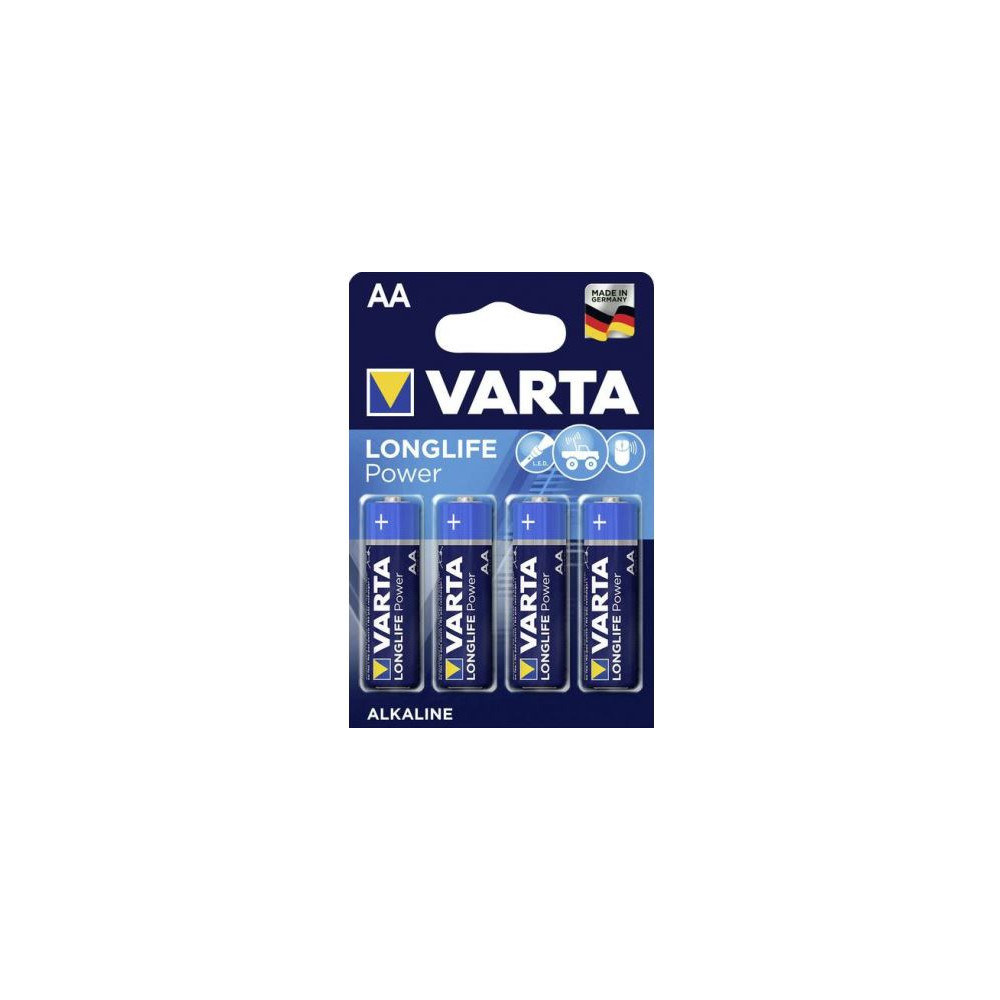 Pile LR06 VARTA Alcaline Longlife Power AA (par 4) - Z Pile LR06 VARTA Alcaline Longlife Power AA (par 4) - Z