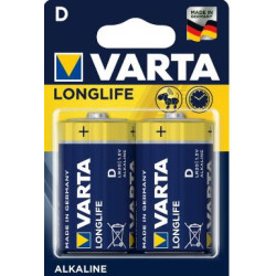 Pile LR20 VARTA Alcaline "Extra Longlife" D (par 2) //NSFP