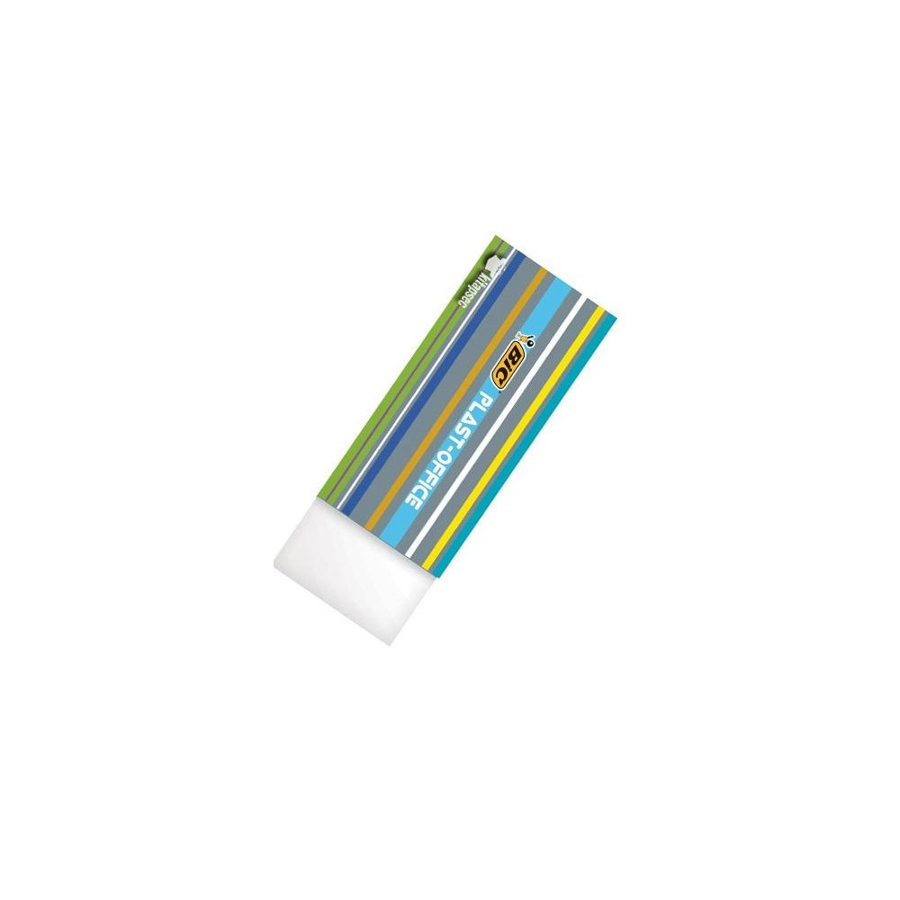 Gomme blanche BIC Plast-Office (sans PVC)  // Gomme blanche BIC Plast-Office (sans PVC)  //