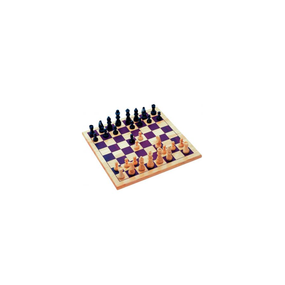 Jeu d échecs en bois massif - Plateau 29 x 29 cm Jeu d échecs en bois massif - Plateau 29 x 29 cm
