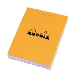 Bloc Bureau A7 (7.4x10.5cm) 5x5 - 160 p - 80g Détach RHODIA N°11 // Bloc Bureau A7 (7.4x10.5cm) 5x5 - 160 p - 80g Détach RHODIA N°11 //