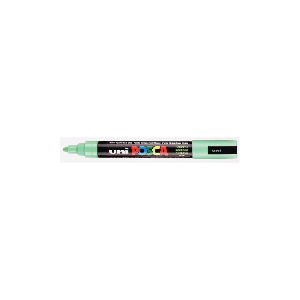 Marqueur gouache POSCA - Ogive 2.5mm - PC-5M VERT CLAIR // Marqueur gouache POSCA - Ogive 2.5mm - PC-5M VERT CLAIR //
