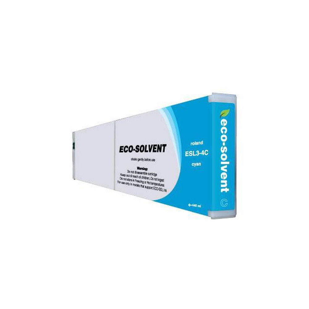 Cartouche ROLAND - ECO-SOL MAX - ESL3-4CY - CYAN (440 ml) ** Cartouche ROLAND - ECO-SOL MAX - ESL3-4CY - CYAN (440 ml) **