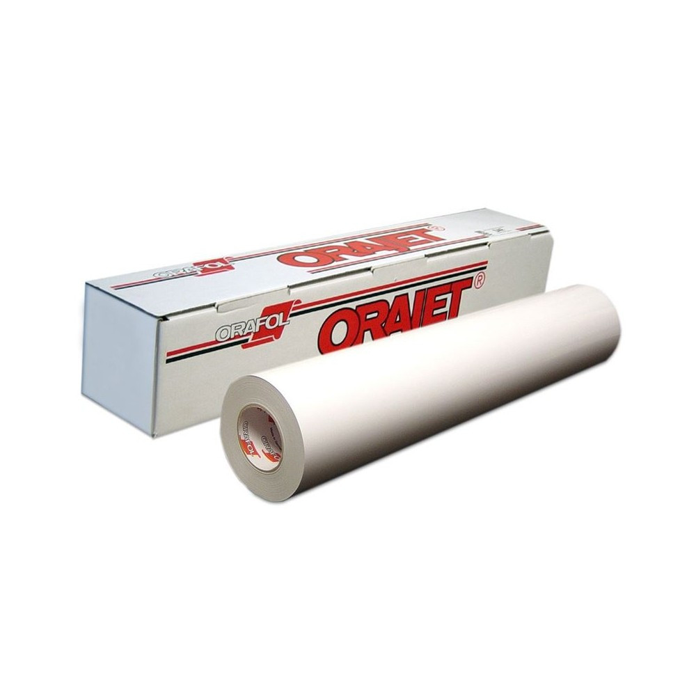 Roul. Orajet 3164X-1050mmx50m-Vinyl Monomère blanc mat Dos Gris ** Roul. Orajet 3164X-1050mmx50m-Vinyl Monomère blanc mat Dos Gris **