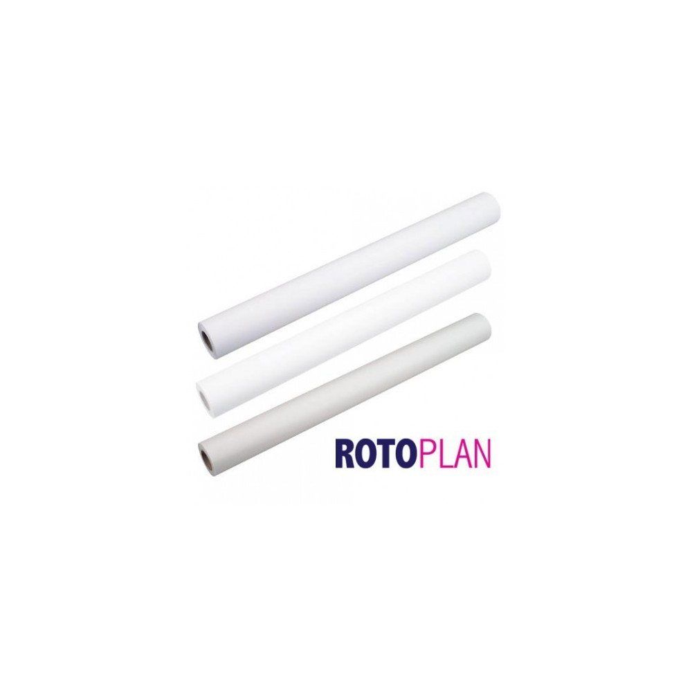 Roul. ROTOPLAN 914mmx175m-75g Blanc mat ** Roul. ROTOPLAN 914mmx175m-75g Blanc mat **