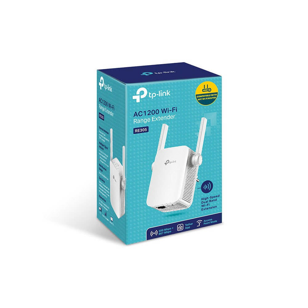 Répéteur WIFI TP-LINK 5 bi-bande RE305 Répéteur WIFI TP-LINK 5 bi-bande RE305