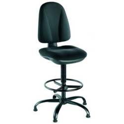 Fauteuil Technique WEBST@R RB  / tissu noir (hauteur assise 60/85cm) Fauteuil Technique WEBST@R RB  / tissu noir (hauteur assise 60/85cm)