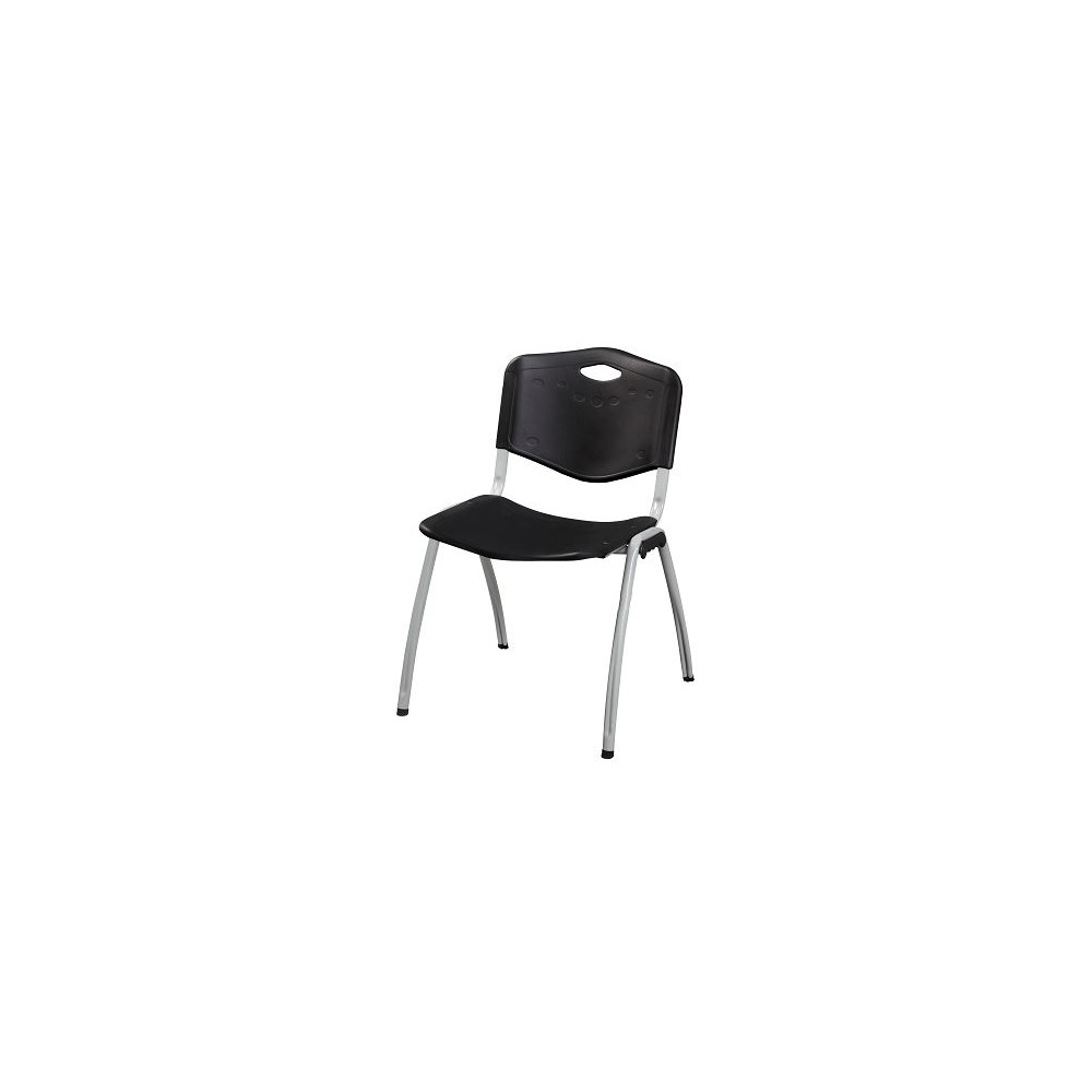 Chaise Visiteur ISO Polypropylene  4 pieds - Coloris NOIR Chaise Visiteur ISO Polypropylene  4 pieds - Coloris NOIR
