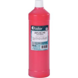 Gouache liquide 1L O COLOR - ROUGE VERMILLON