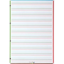 Feuillets mobiles DYS - 90gr - A4 Interligne 3mm - 100 pages BLANC