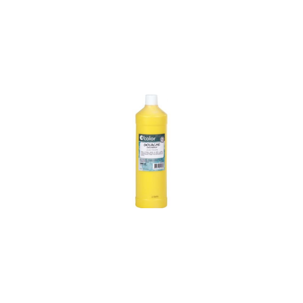 Gouache liquide 1L O COLOR - JAUNE PRIMAIRE
