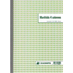 Manifold à 4 colonnes- A4 - 50 dupli- Z