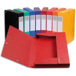 Boite classement Carton - Elast. 24x32cm Dos 60mm - VERT //