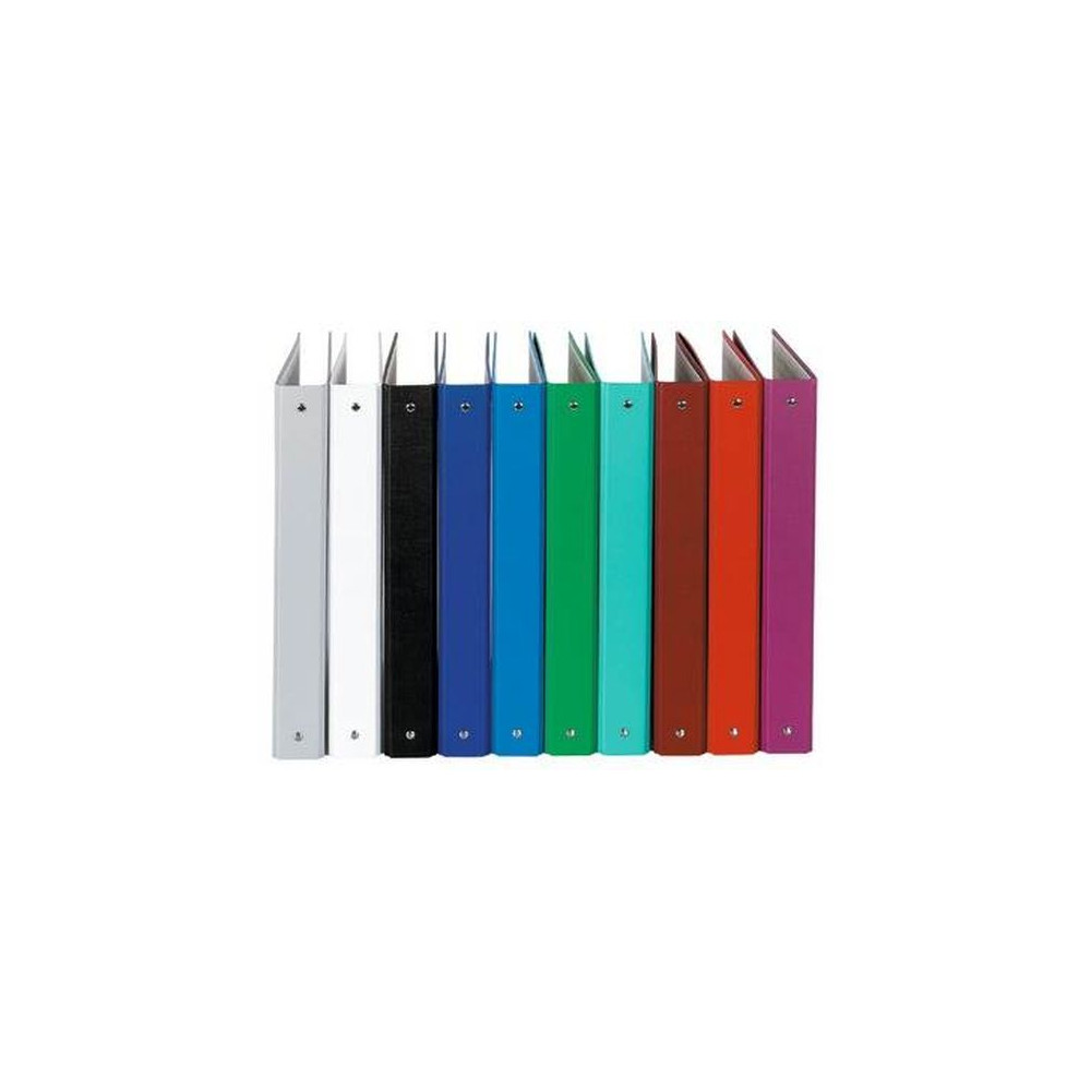 Classeur 4 anneaux A4 - PVC Rembordé :30mm ASSORTIS- EXACOMPTA - Z