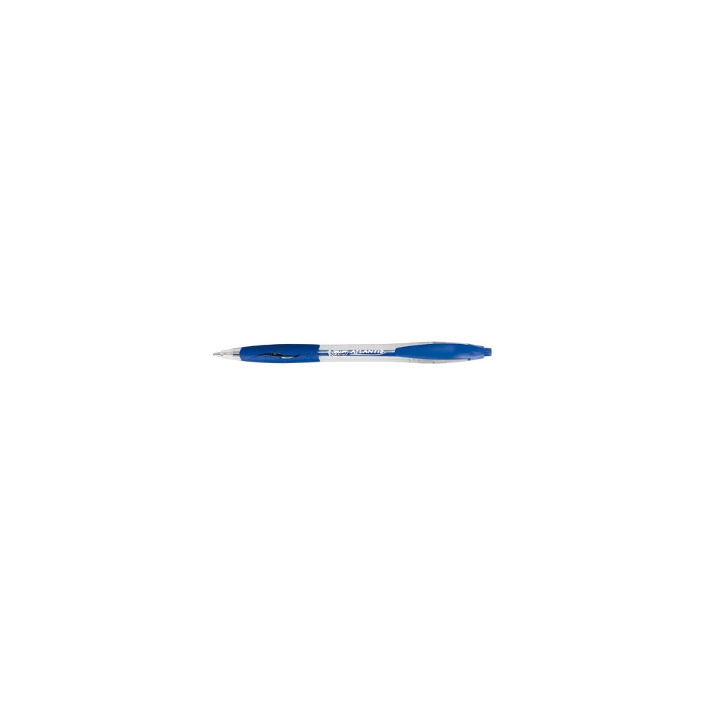 Stylo Bille BIC ATLANTIS Rétractable 1mm - BLEU //