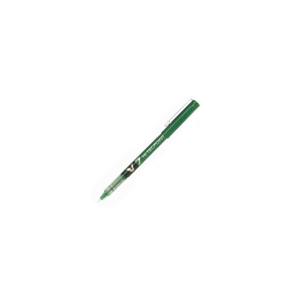 Roller PILOT V7 HI-TECPOINT - Pointe 0.7mm - VERT //
