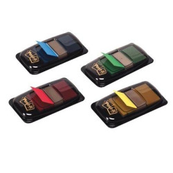 Index POST-IT 25mm (lot de 50 index) - BLEU - Z