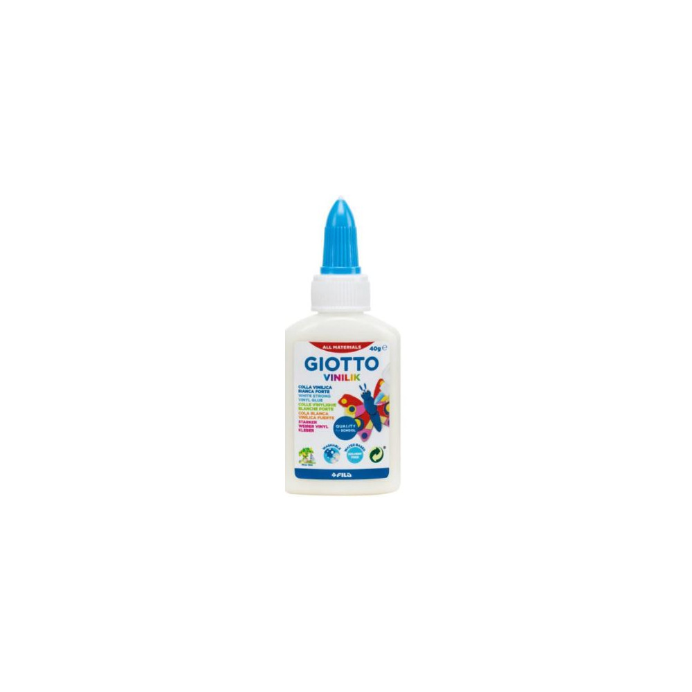 Colle blanche vinylique en flacon biberon GIOTTO - 40 g**