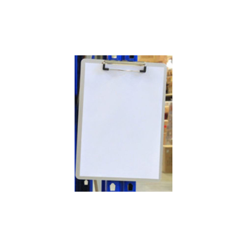 Porte Bloc A4 Métal Magnétique avec pince forte - 32 x 23cm - Z