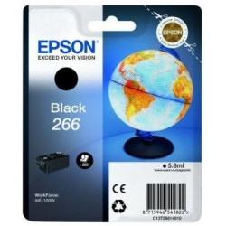 Cart EPSON - N°266 - Globe - Noir - 250p - WF-100W //