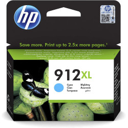 Cart HP N°912XL Cyan - 3YL81AE - OfficeJet 80XX/ 825Pages  //