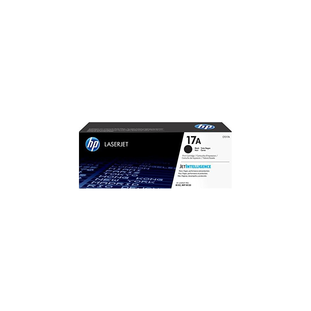 Toner HP - CF217A - N°17A - Noir LaserJet Pro 102/MFP130 (1600p) //