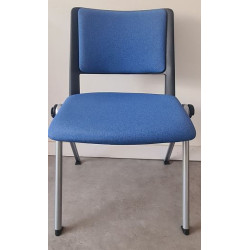Chaise Smash, 4 pieds, Assise et dos tapissé - Accrochable