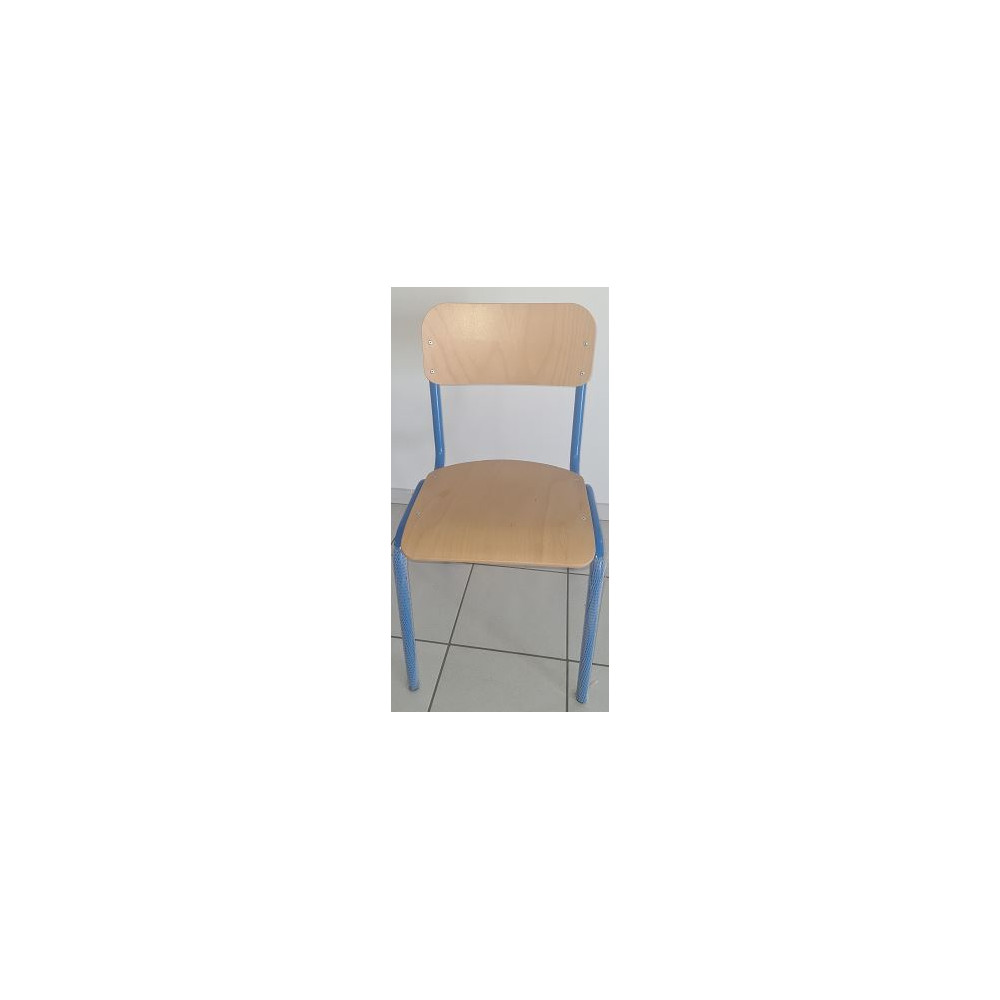Chaise Scolaire REF 5030 Assise Multiplis - Taille 6 - 46cm -Tube Ø28