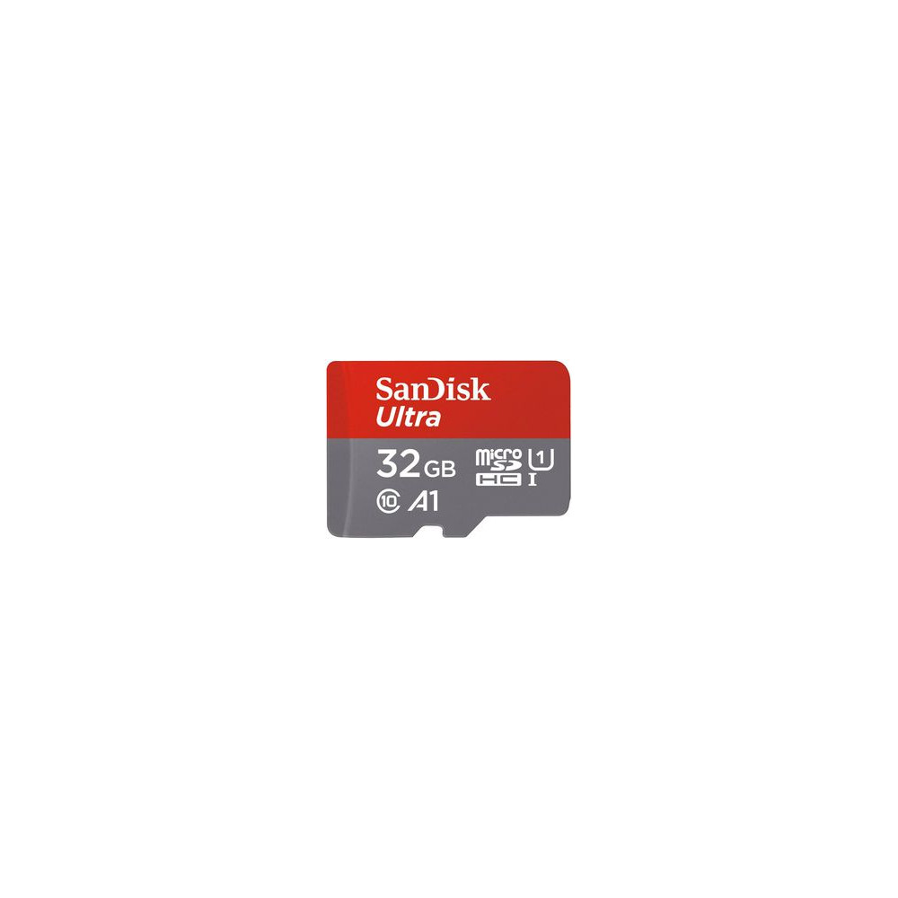 Carte mémoire MicroSDHC  32Go - Classe 10 - SANDISK + adaptateur //
