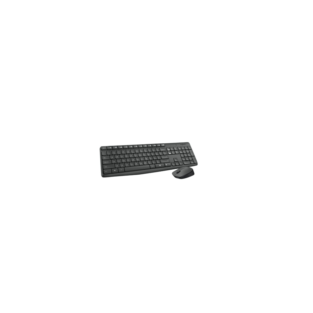 Clavier souris sans fil LOGITECH MK235 - FR - Gris
