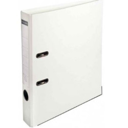 Classeur levier A4 PVC/Papier 50mm BLANC - EXACOMPTA 1er PRIX //