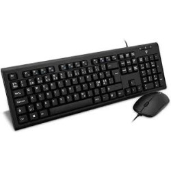 Clavier souris filaire V7  
