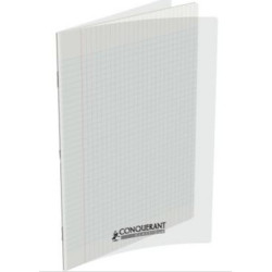 Cahier 24x32cm Séyès 96 p Piqûre 90g Polypro INCOLORE  //