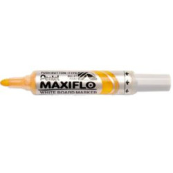 Marqueur effaç. PENTEL MAXIFLO MWL5M-G - Ogive - JAUNE XL
