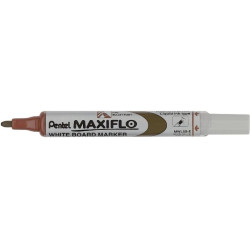 Marqueur effaç. PENTEL MAXIFLO MWL5S-E - Ogive 1.2mm - MARRON //