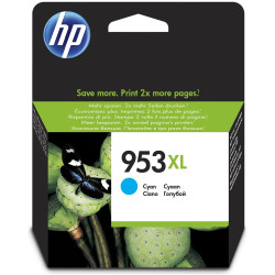 Cart HP N°953XL Cyan - F6U16AE - Officejet Pro 7740/8xxx (Europe) //