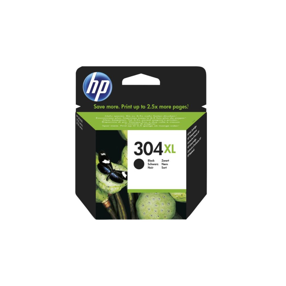 Cart HP N°304XL Noir - N9K08AE - Deskjet 3720/3730/3752 //