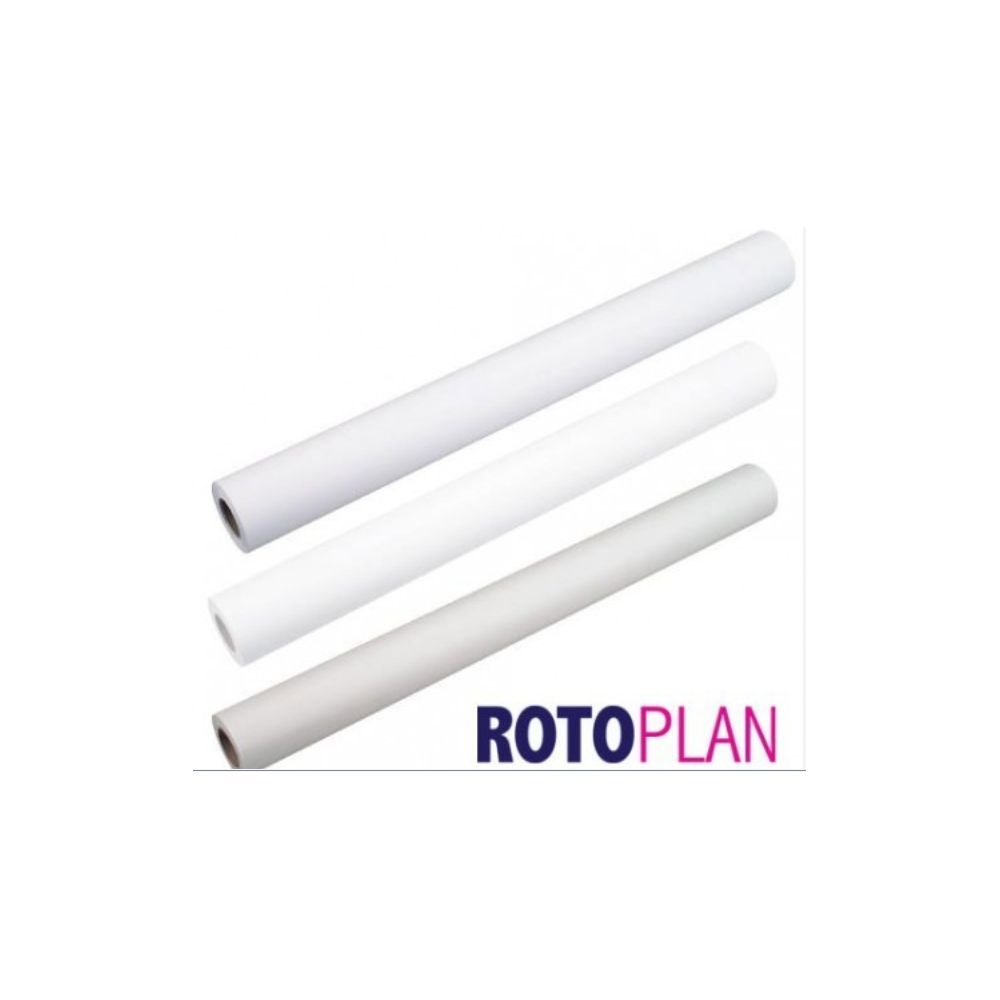 Roul. COALA Cityblue UV - 1372mmx100m - Blanc mat 115g/m² **
